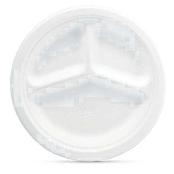 slide 42 of 42, Chinet Classic Compartment Plate (32 Count), 32 ct