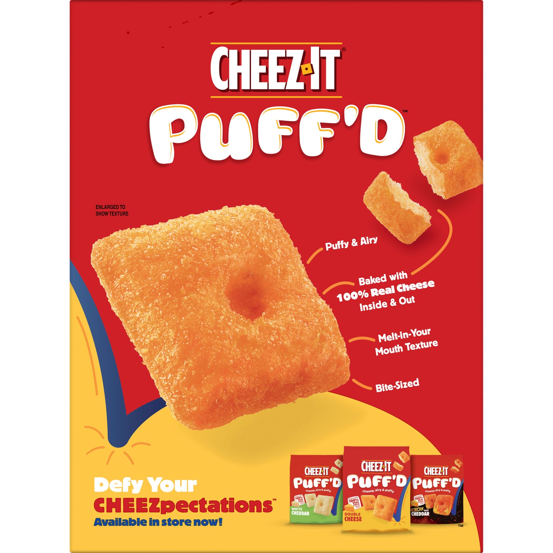 CheezIt Cheese Crackers, Crunchy Snack Crackers, Bold Cheddar 9 oz Shipt