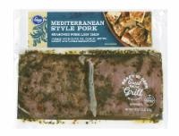 slide 1 of 1, Kroger Mediterranean Style Pork Loin Chop, 16 oz