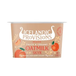 Icelandic Provisions Yogurt Oatmlk Peach Skyr
