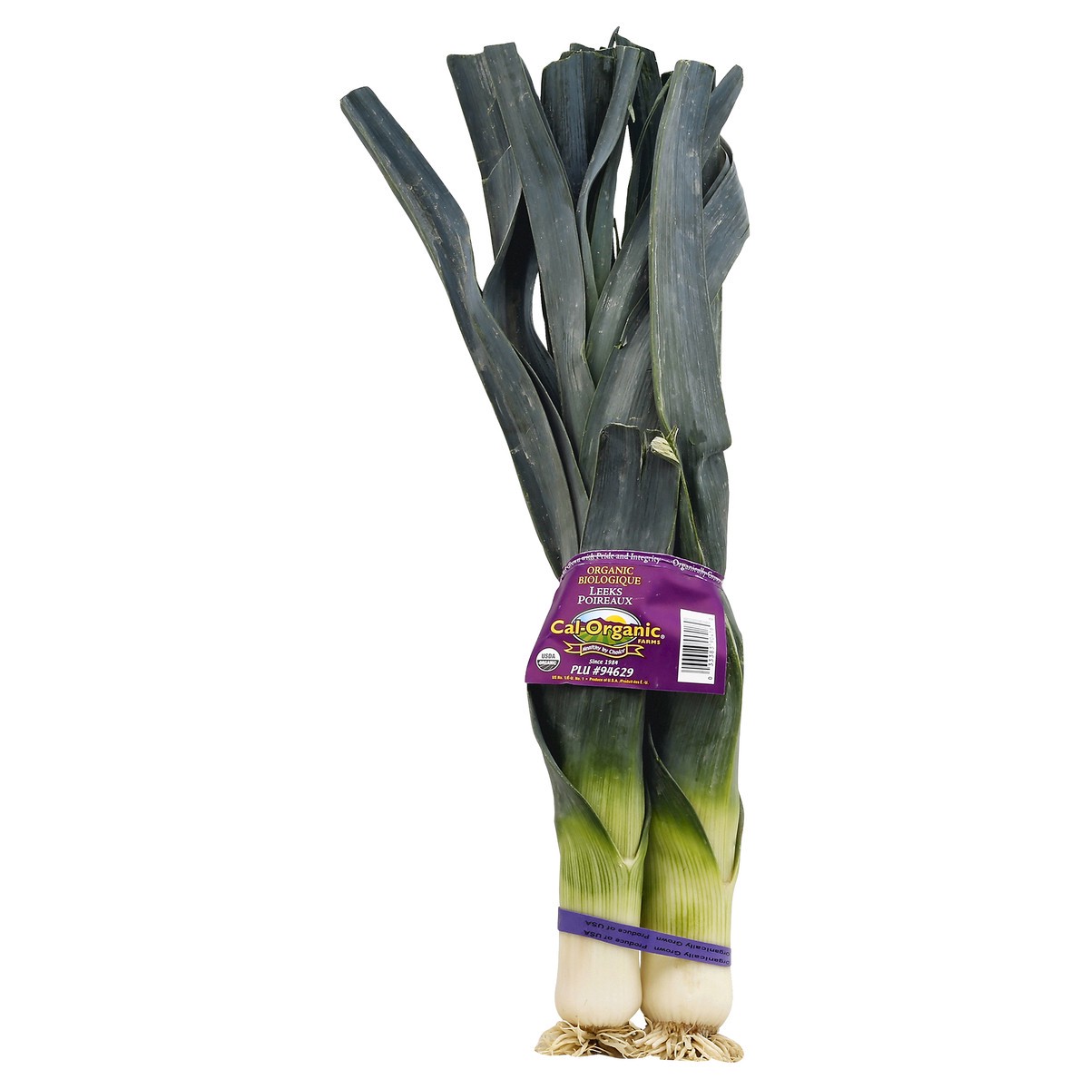 slide 2 of 3, Cal-Organic Farms Organic Leeks, 1 ct