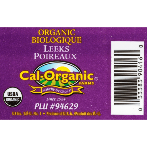 slide 3 of 3, Cal-Organic Farms Organic Leeks, 1 ct