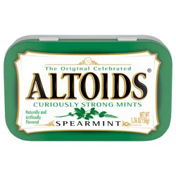 ALTOIDS Spearmint Sugar Free Breath Mints, Single Pack, 1.76 oz
