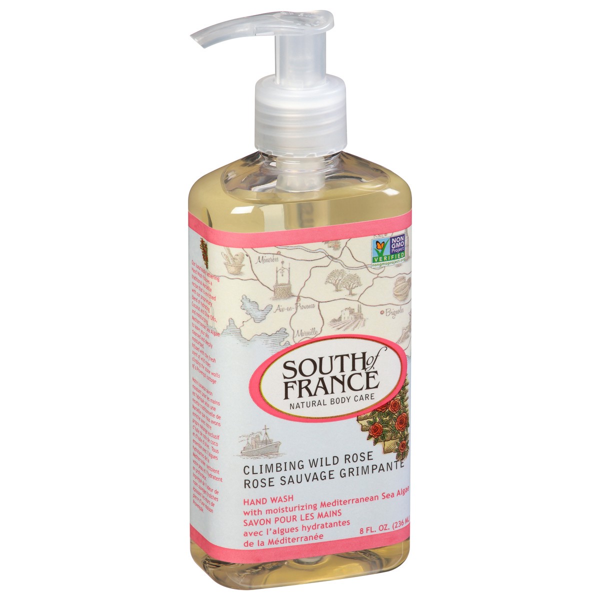 slide 6 of 9, SOF Nourishing Wild Rose Hand Wash with Sea Algae 8 fl oz, 8 fl oz