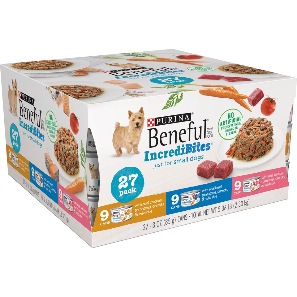 slide 2 of 7, Beneful Incredibites Variety Pack For Small Dogs, 27 ct; 3 oz