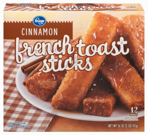 slide 1 of 1, Kroger Cinnamon French Toast Sticks, 16 oz