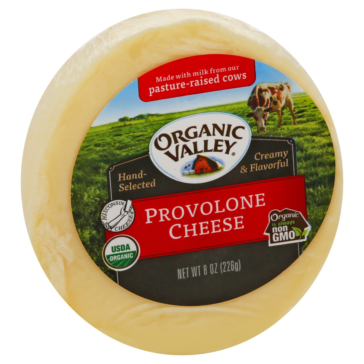 slide 9 of 10, Organic Valley Provolone Cheese, 8 oz