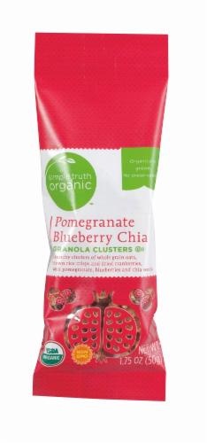 slide 1 of 1, Simple Truth Organic Pomegranate Blueberry Chia Granola Clusters, 1.75 oz