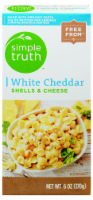 slide 1 of 1, Simple Truth White Cheddar Shells & Cheese, 6 oz