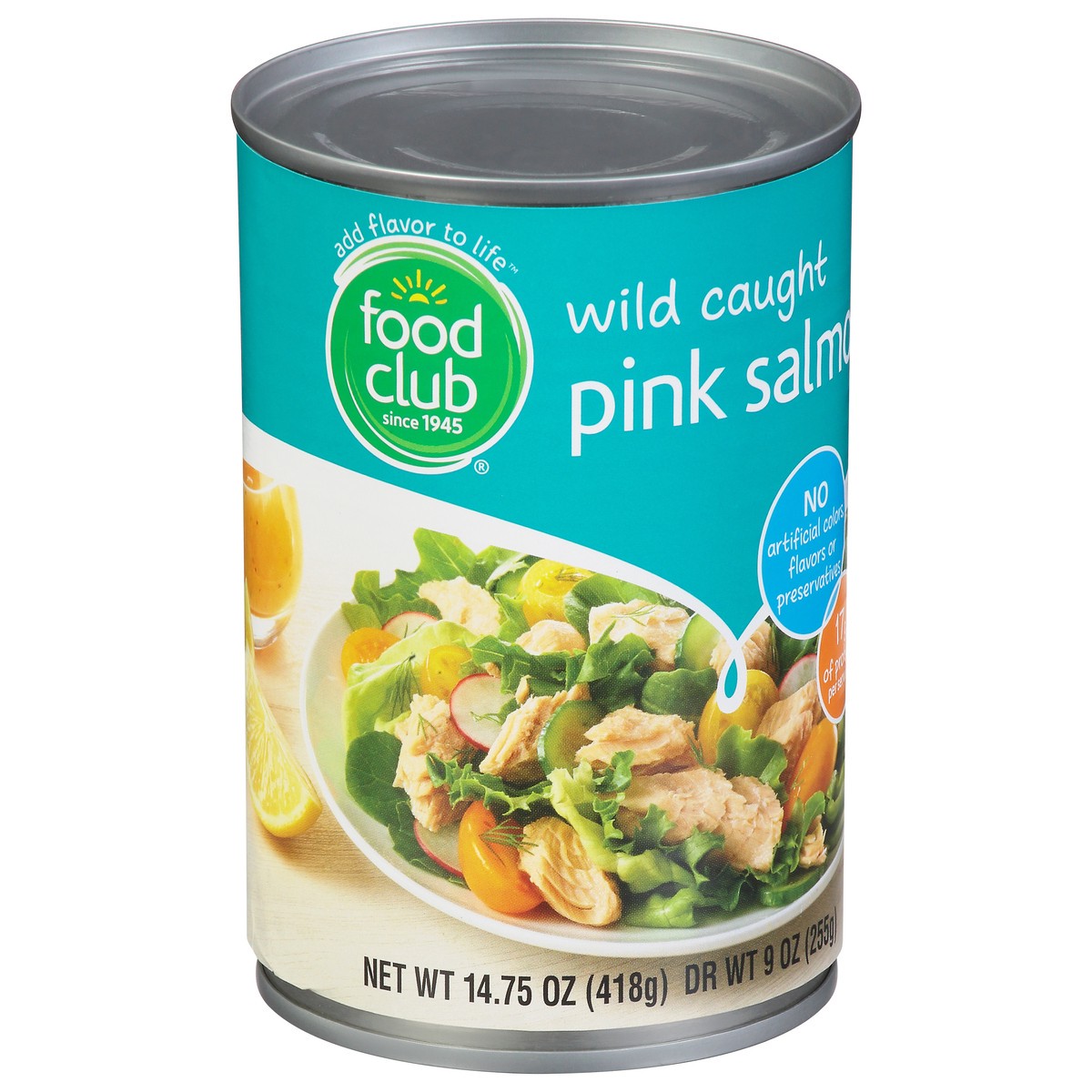 slide 2 of 11, Food Club Wild Caught Pink Salmon, 14.75 oz