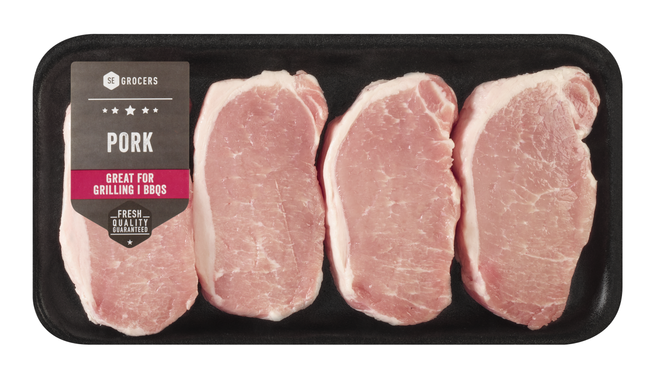 slide 1 of 1, Boneless Center Cut Pork Chops, Per Package (Avg. 1.25 lb), per lb