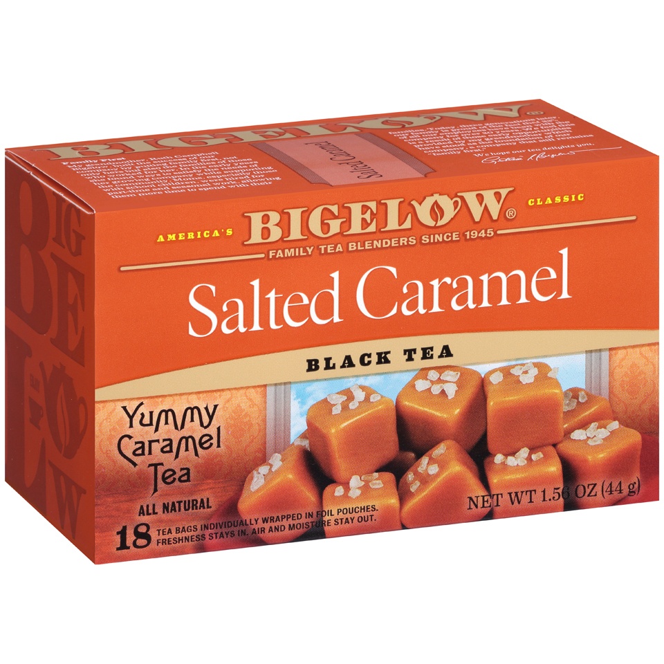 slide 2 of 7, Bigelow Salted Caramel Black Tea, 18 ct