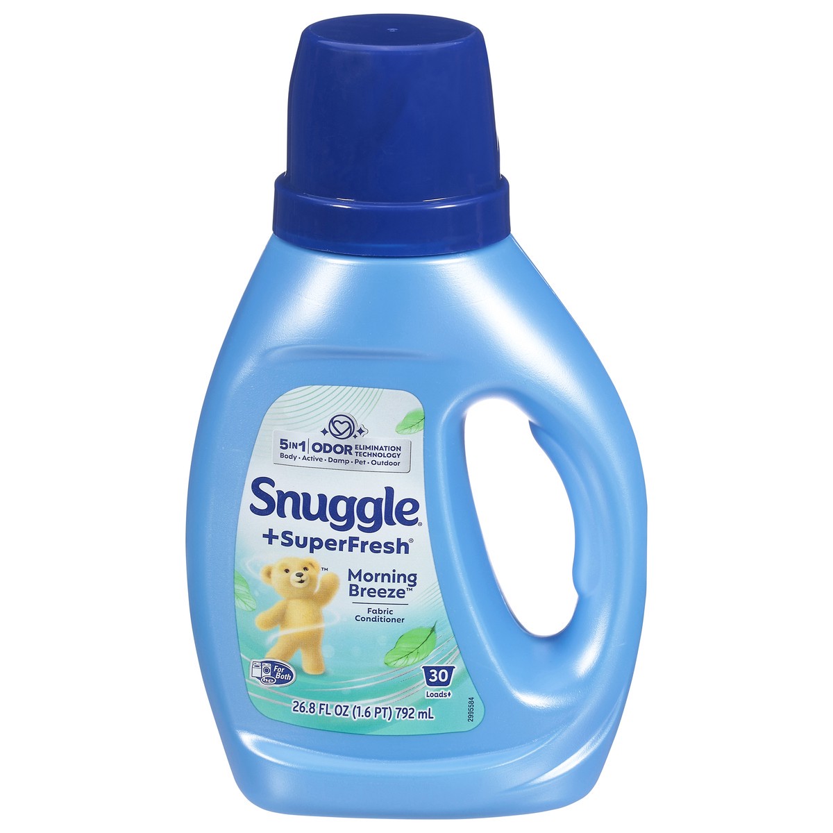 slide 11 of 13, Snuggle +SuperFresh Morning Breeze Fabric Conditioner 26.8 fl oz, 26.8 fl oz