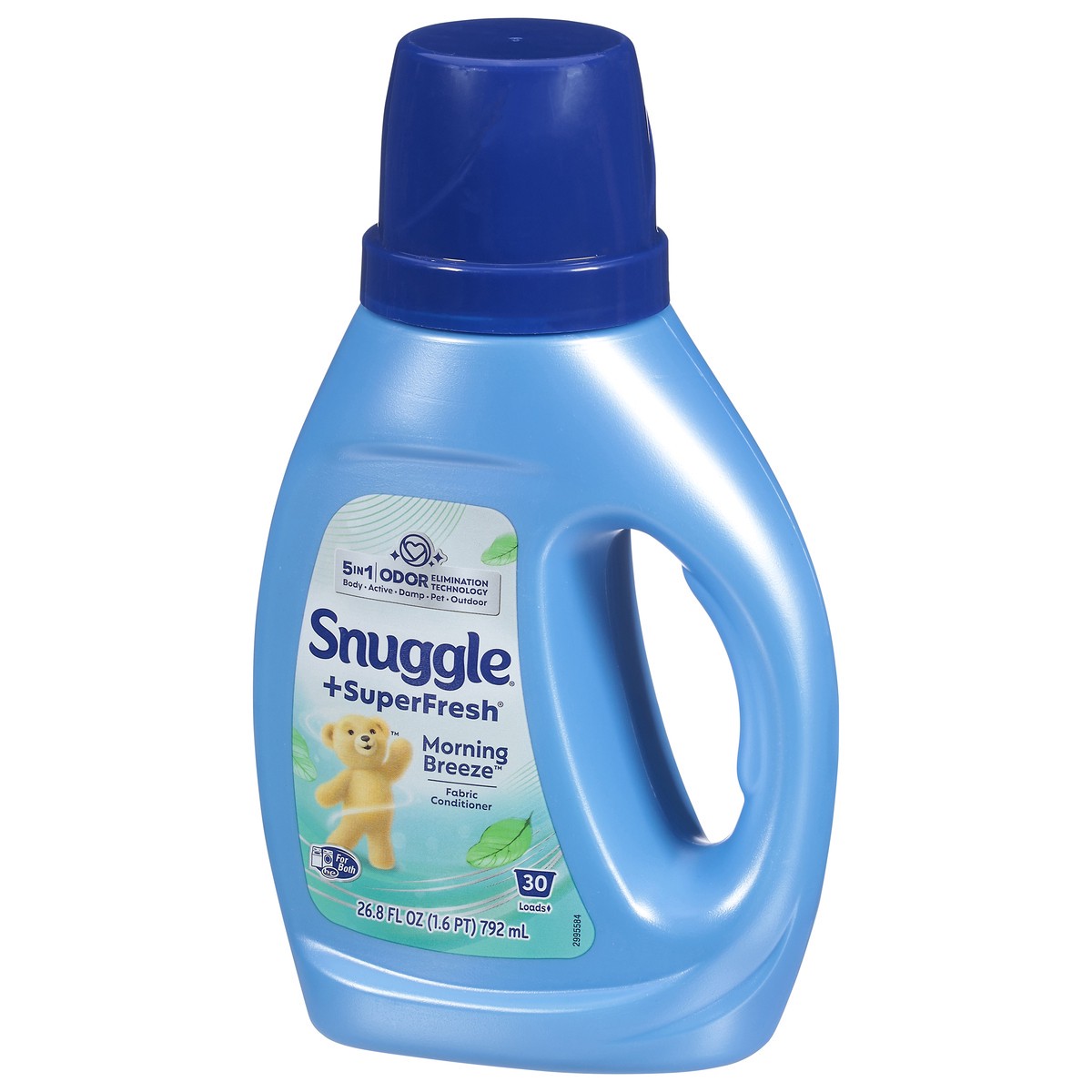 slide 3 of 13, Snuggle +SuperFresh Morning Breeze Fabric Conditioner 26.8 fl oz, 26.8 fl oz
