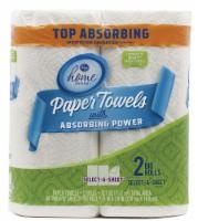 slide 1 of 1, Kroger Home Sense Select-A-Sheet Paper Towels, 2 ct