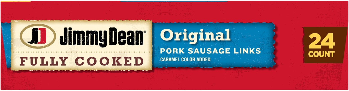 slide 5 of 8, Jimmy Dean Pork Sausages - Prepared/Processed, 19.2 oz