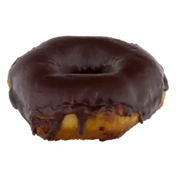 Bakery Chocolate Iced Donut (Single)