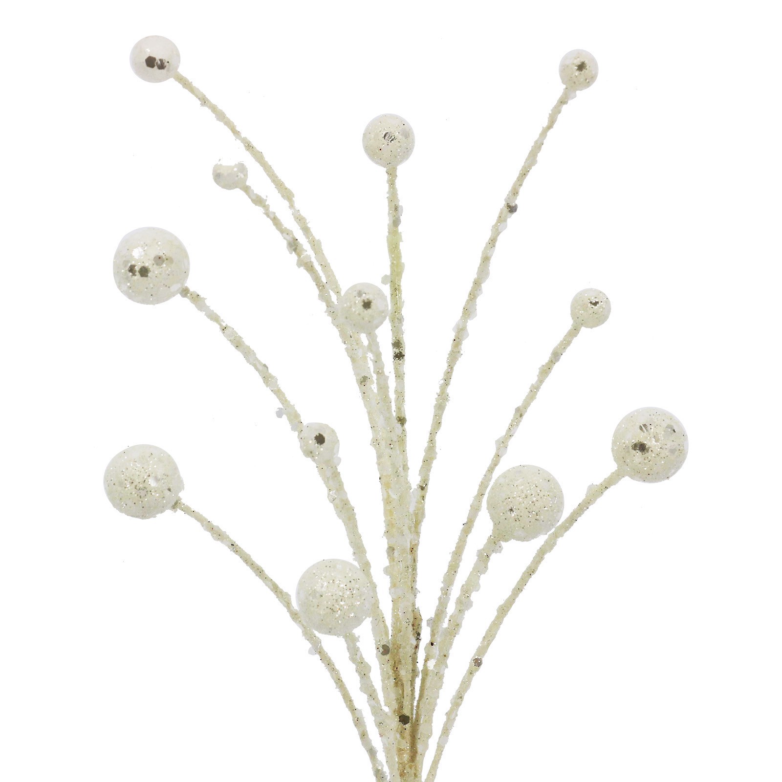 slide 2 of 2, 13" Glitter Berry Spray Pick By Ashland, 1 in x 2 in x 13 in