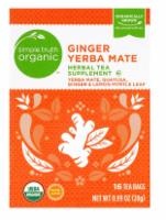 slide 1 of 1, Simple Truth Organic Ginger Yerba Mate Herbal Tea, 16 ct