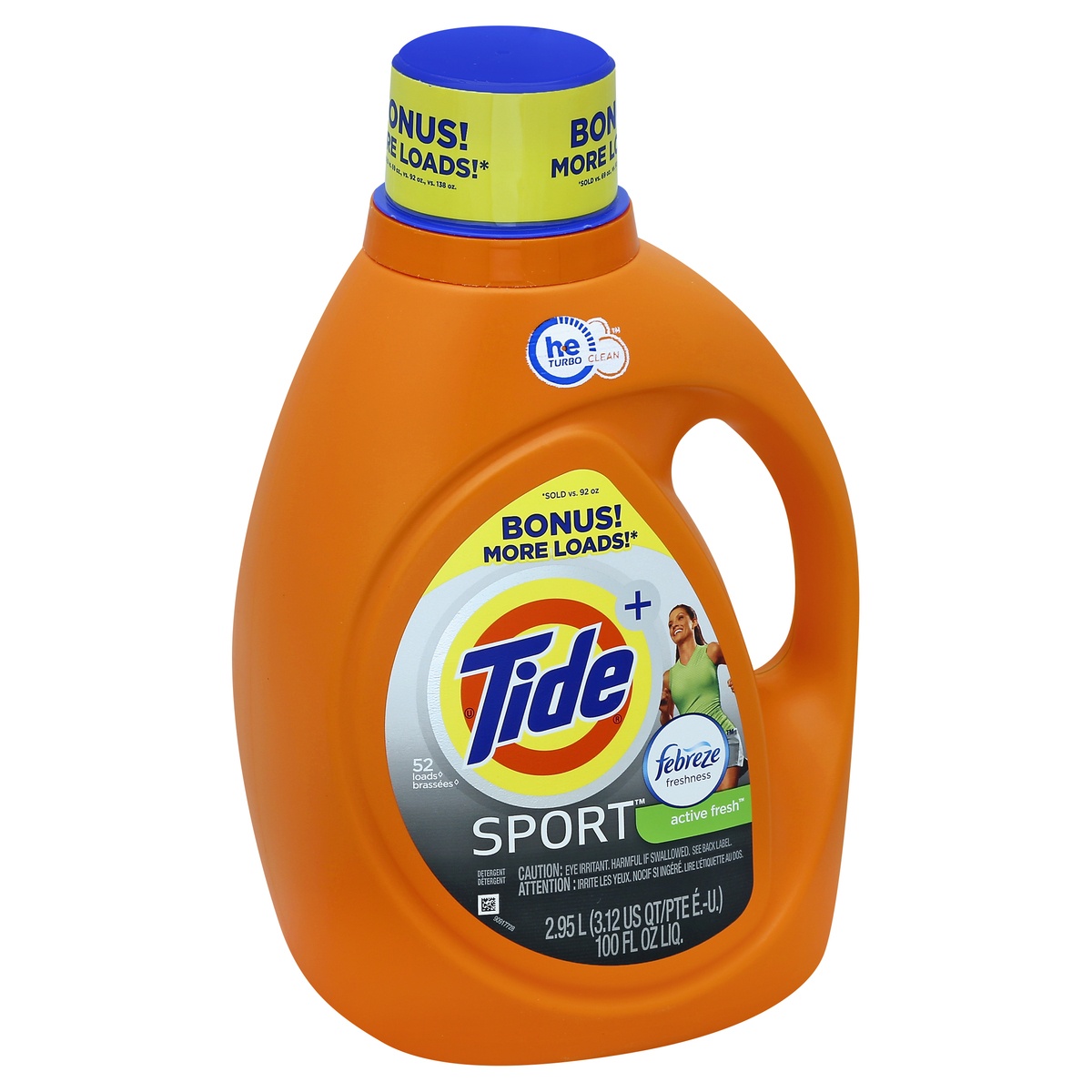 slide 1 of 2, Tide Detergent 100 oz, 100 oz