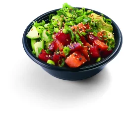 Tuna And Salmon Poke Bowl