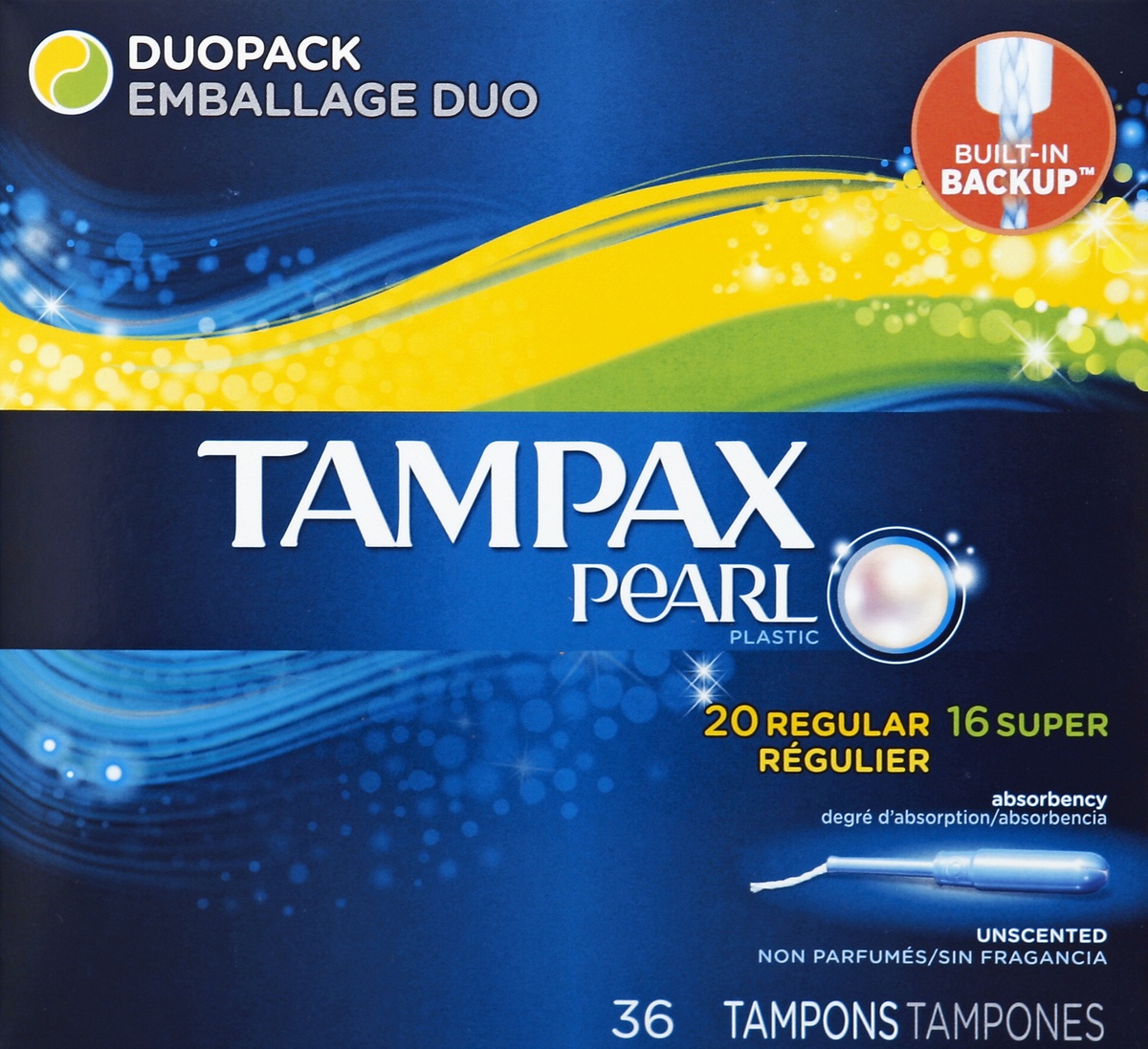 slide 4 of 5, Tampax Tampons , 36 ct