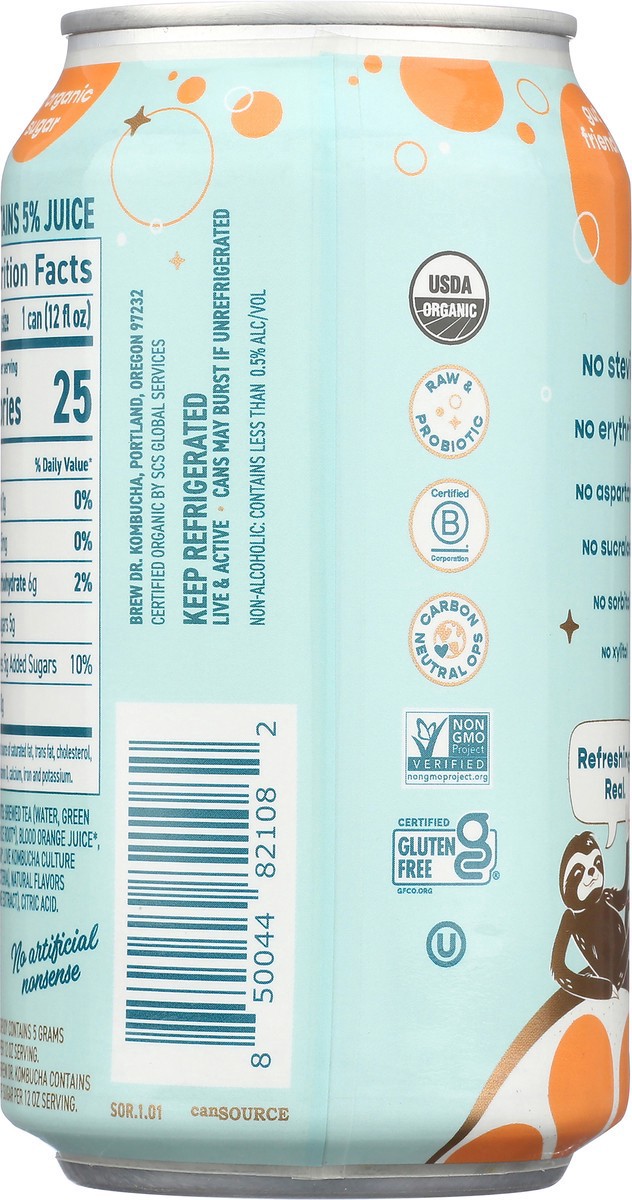 slide 3 of 14, Brew Dr. Brew Dr Sipjoy Orange - 12 fl oz, 12 fl oz