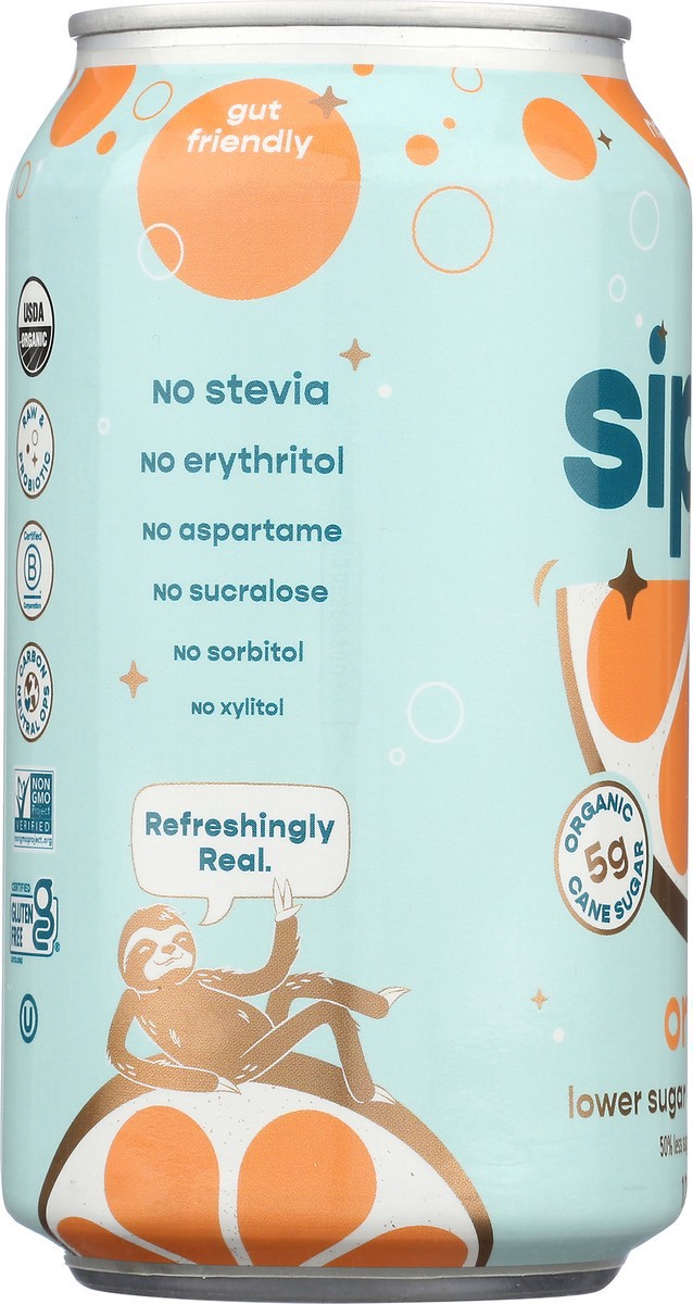 slide 12 of 14, Brew Dr. Brew Dr Sipjoy Orange - 12 fl oz, 12 fl oz