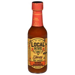Local Hive Honey Medium Mango Habanero Hot Sauce 6 oz