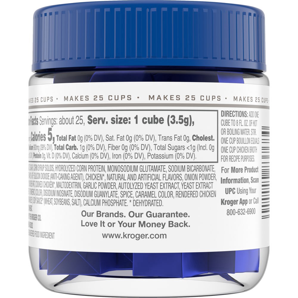 slide 4 of 4, Kroger Chicken Bouillon Cubes - 3.25 oz, 3.25 oz