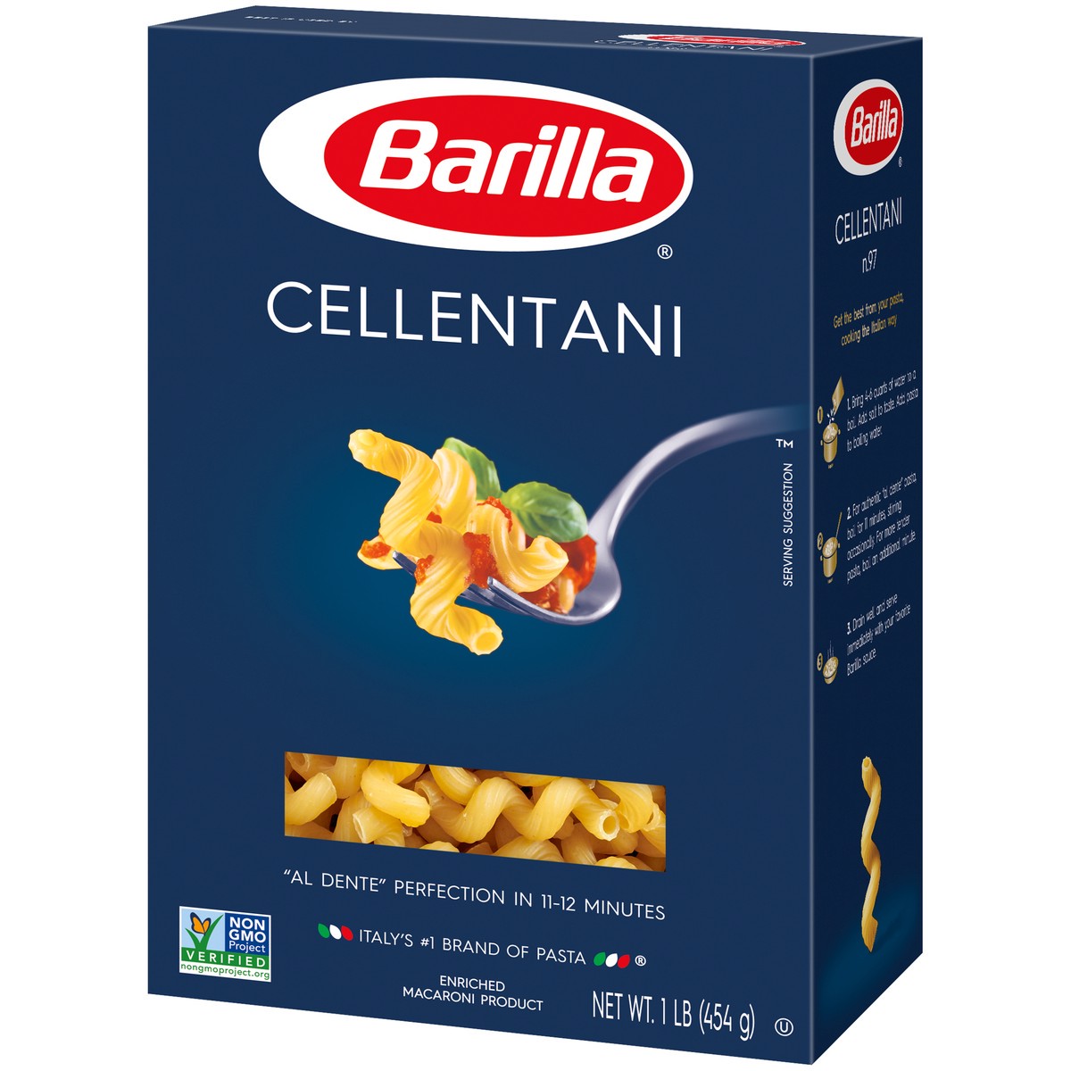 slide 3 of 9, Barilla Pasta Cellentani, 16 oz