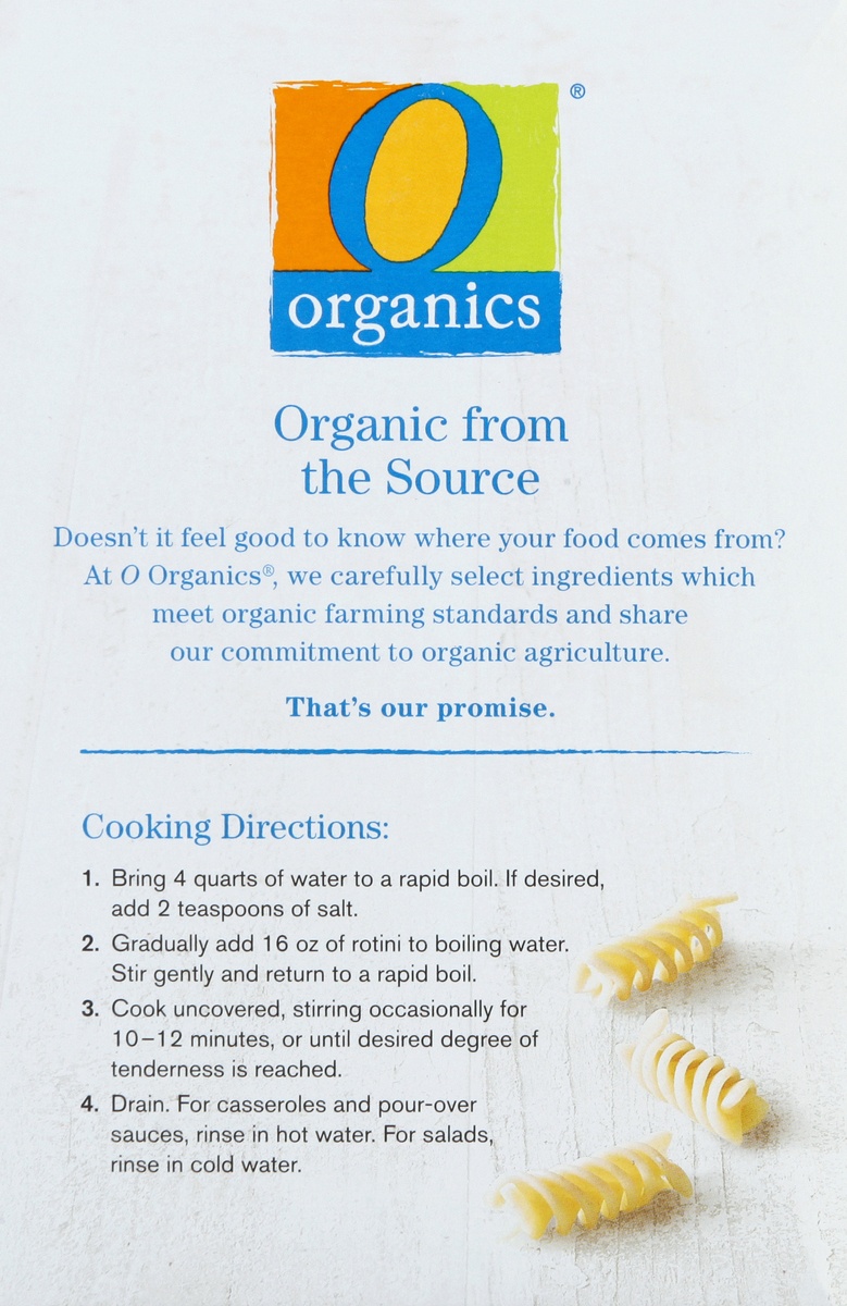 slide 2 of 7, O Organics Organic Rotini, 