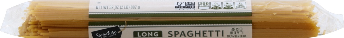 slide 2 of 5, Signature Select Spaghetti 32 oz, 32 oz