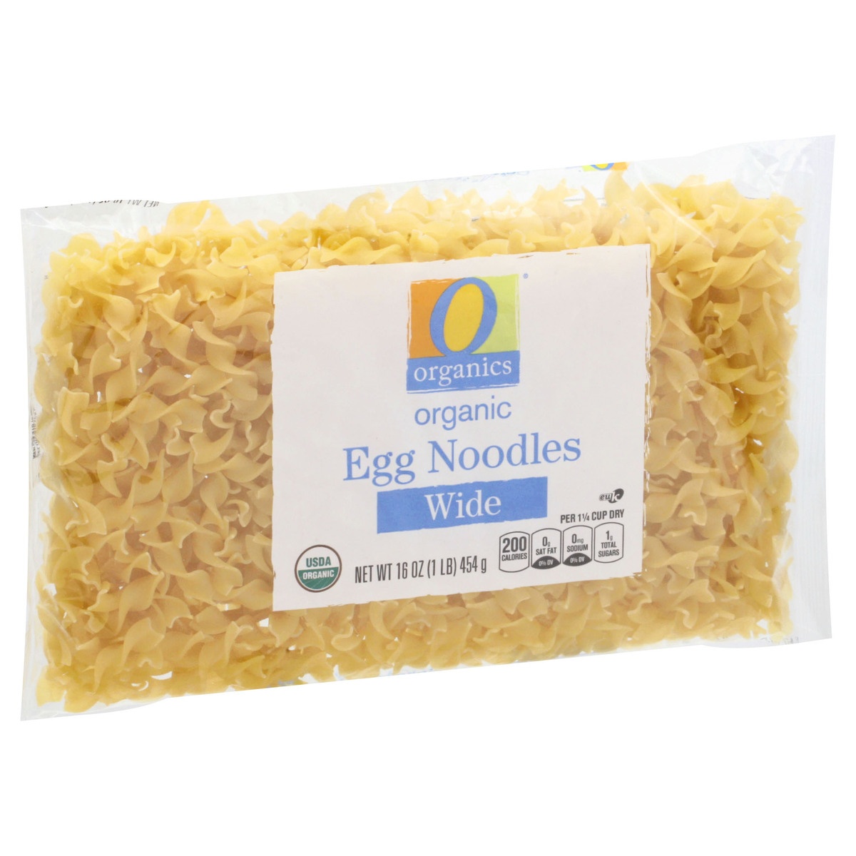 slide 2 of 9, O Organics O Orgnc Noodles Egg Wide, 16 oz