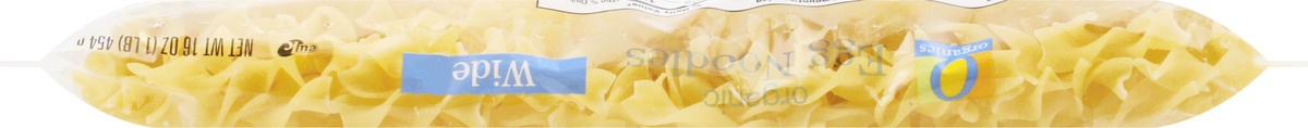 slide 4 of 9, O Organics O Orgnc Noodles Egg Wide, 16 oz