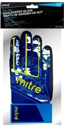 Mitre ProFlex Junior Camo Blue Goalie Glove