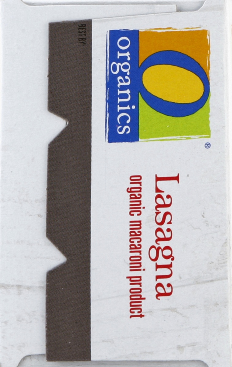 slide 3 of 4, O Organics Pasta Lasagna, 16 oz