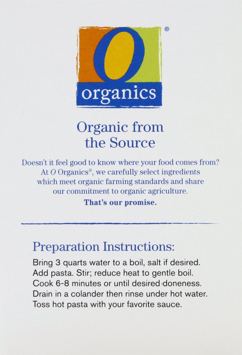 slide 2 of 7, O Organics Organic Fusilli Chickpea Pasta, 