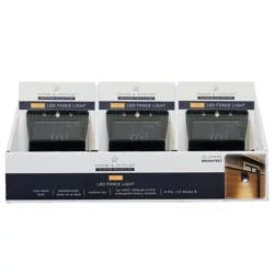 ROOM & RETREAT RR 4.9" Solar Power LED Fence Lights