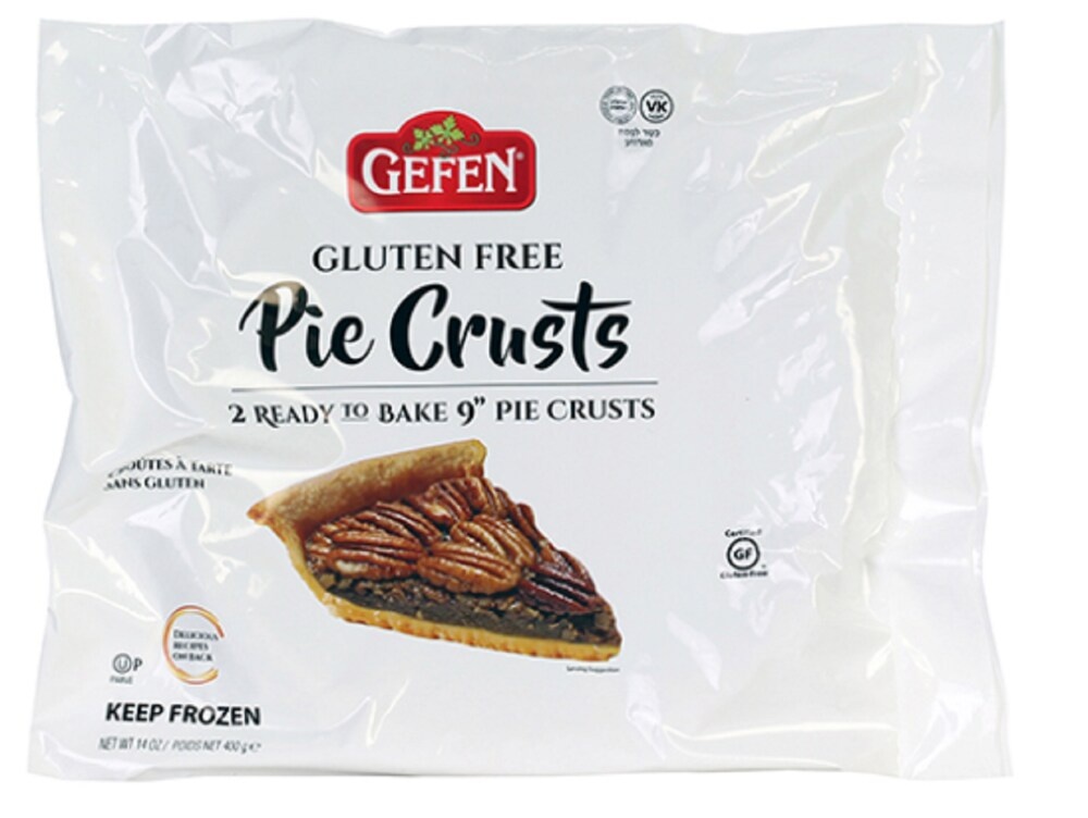 slide 1 of 1, Gefen Gluten Free Pie Crusts 9-Inch - Kosher For Passover, 2 ct; 14 oz