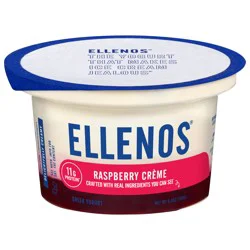 Ellenos Greek Raspberry Creme Yogurt 5.3 oz