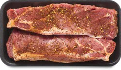 Pork Ribs Boneless Country Style Bbq Seasoning - 0.5 Lb