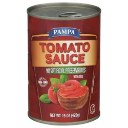 Pampa Tomato Sauce with Basil 15 oz