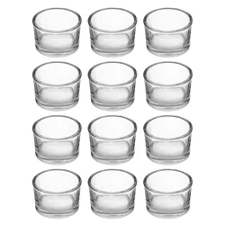 Elements Clear Glass Tealight Holder S12