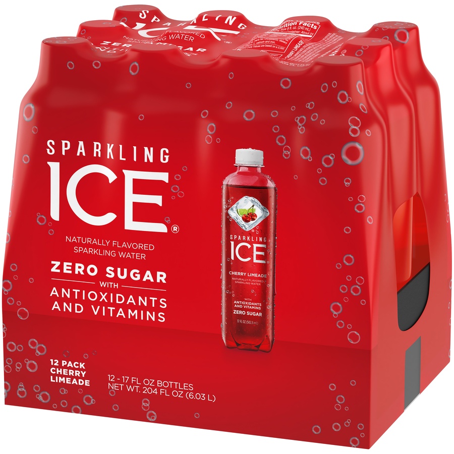 slide 2 of 5, Sparkling ICE Cherry Limeade, 12 ct; 17 fl oz