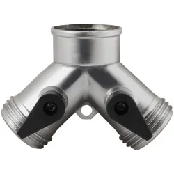 Melnor Metal 2-Way Hose Valve