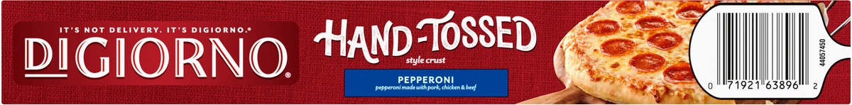 slide 3 of 8, DIGIORNO Frozen Pizza - Frozen Pepperoni Pizza - DIGIORNO Hand Tossed Style Pizza Crust, 18.7 oz