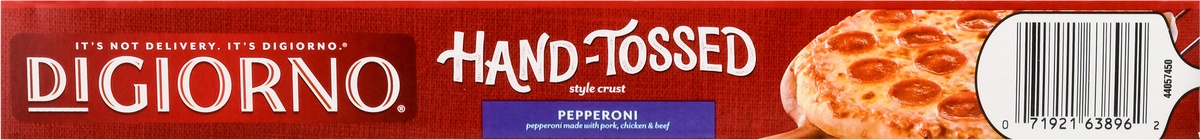 slide 8 of 10, DIGIORNO Pepperoni Frozen Pizza with Hand-Tossed Style Crust, 18.7 oz