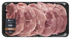 Bone In Value Pack Sirloin Pork Chops, Per Package (Avg. 3.50 lb)