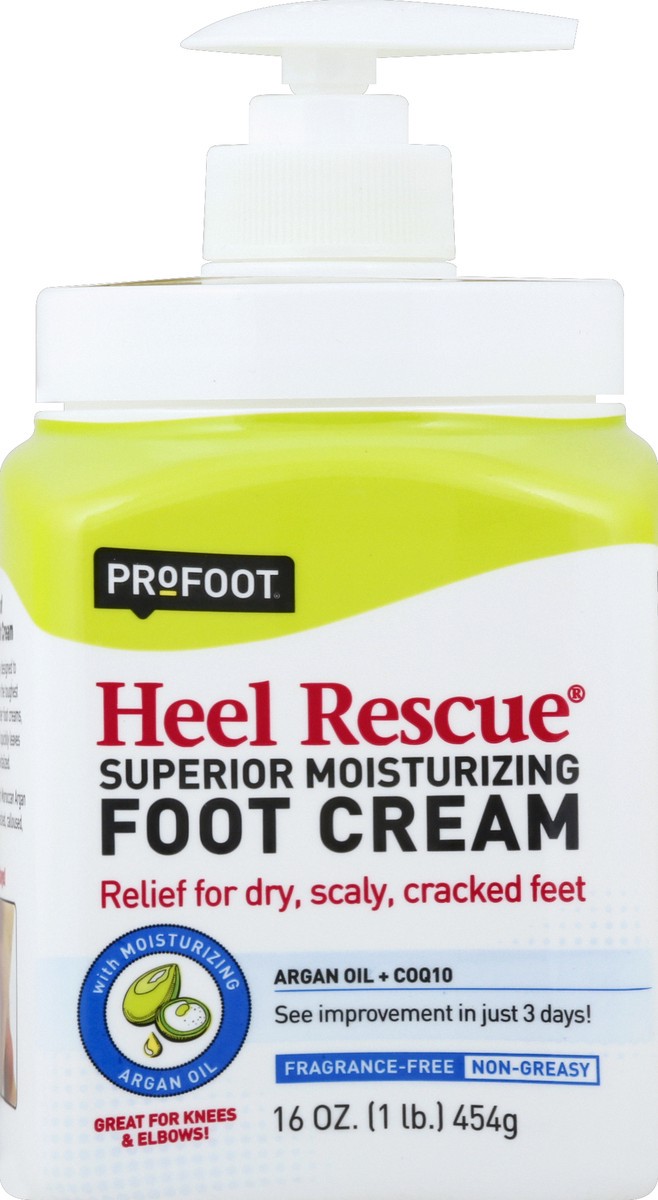 slide 3 of 7, ProFoot Heel Rescue Superior Moisturizing Fragrance Free Foot Cream, 16 oz